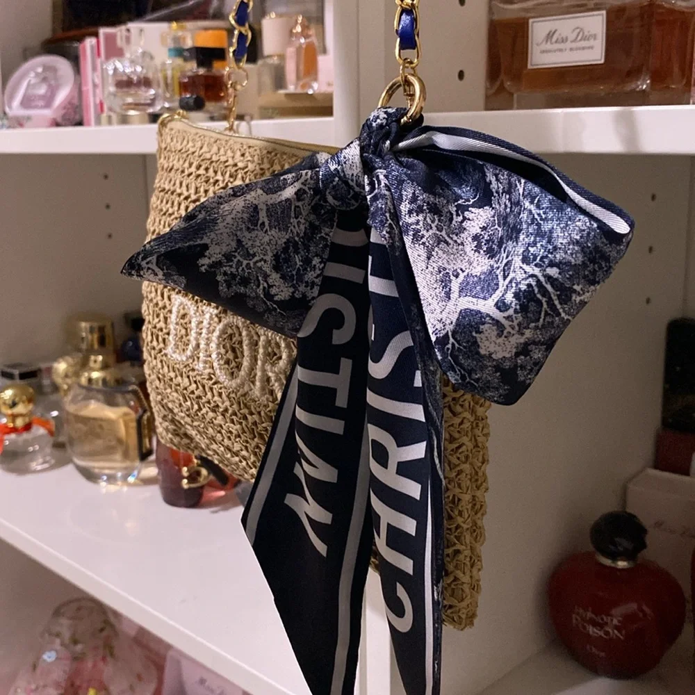 Dior Raffia Pouch - Picture 5 of 13